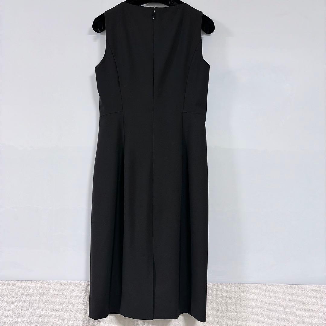 【theory】新品未使用★セオリー ノースリーブブラックワンピース フォーマル