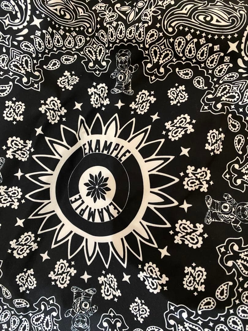 パンツ EXAMPLE PAISLEY PATTERN NYLON PANTS