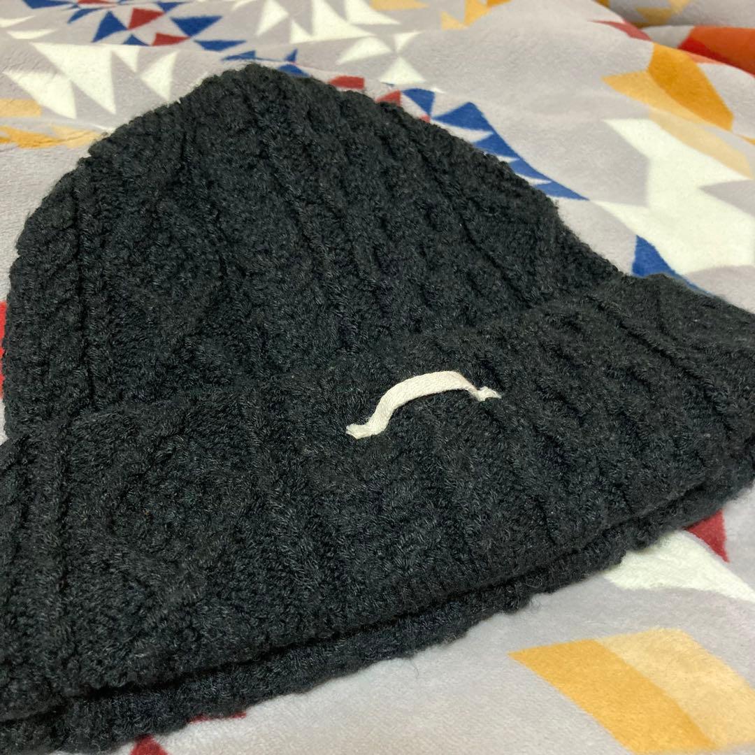Maison Kinema アラン柄ニットキャップ　メゾンキネマ kinema