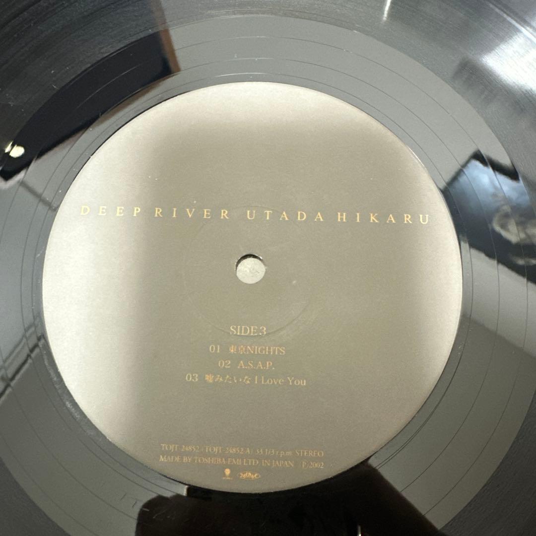 宇多田ヒカル　deep  original盤　レコード
