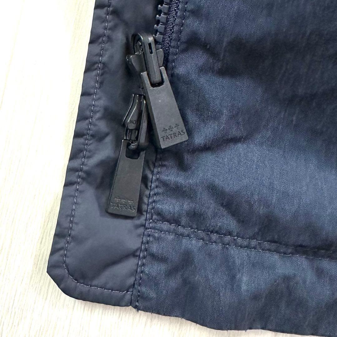 美品 希少 タトラス TATRAS リバーシブル モッズコート ブルゾン 紺