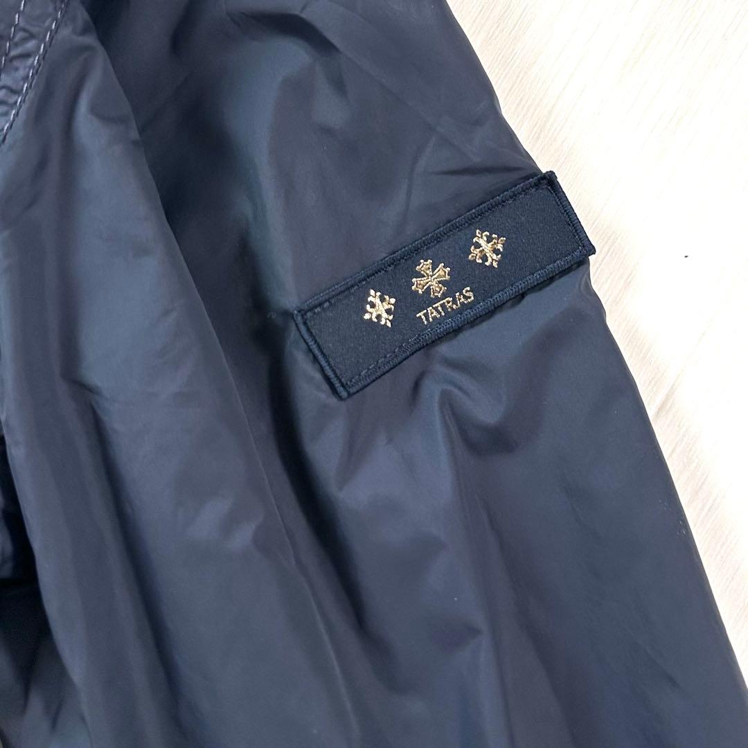 美品 希少 タトラス TATRAS リバーシブル モッズコート ブルゾン 紺