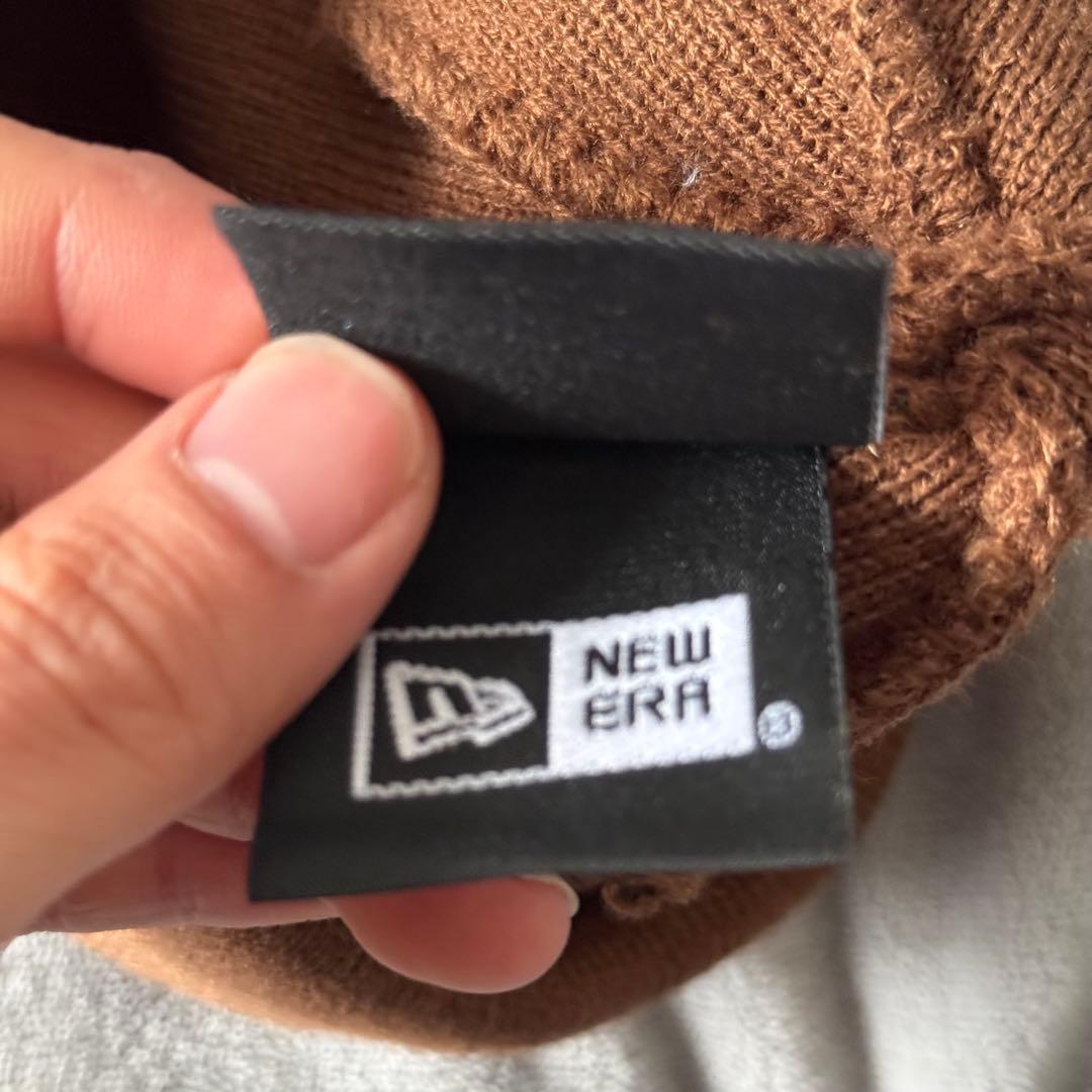 Supreme ニット帽 ブラウン World Famous