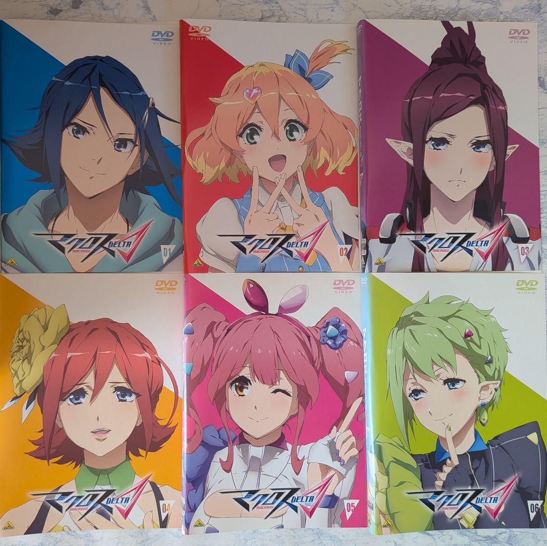 DVD マクロスΔ　マクロスデルタ　全9巻