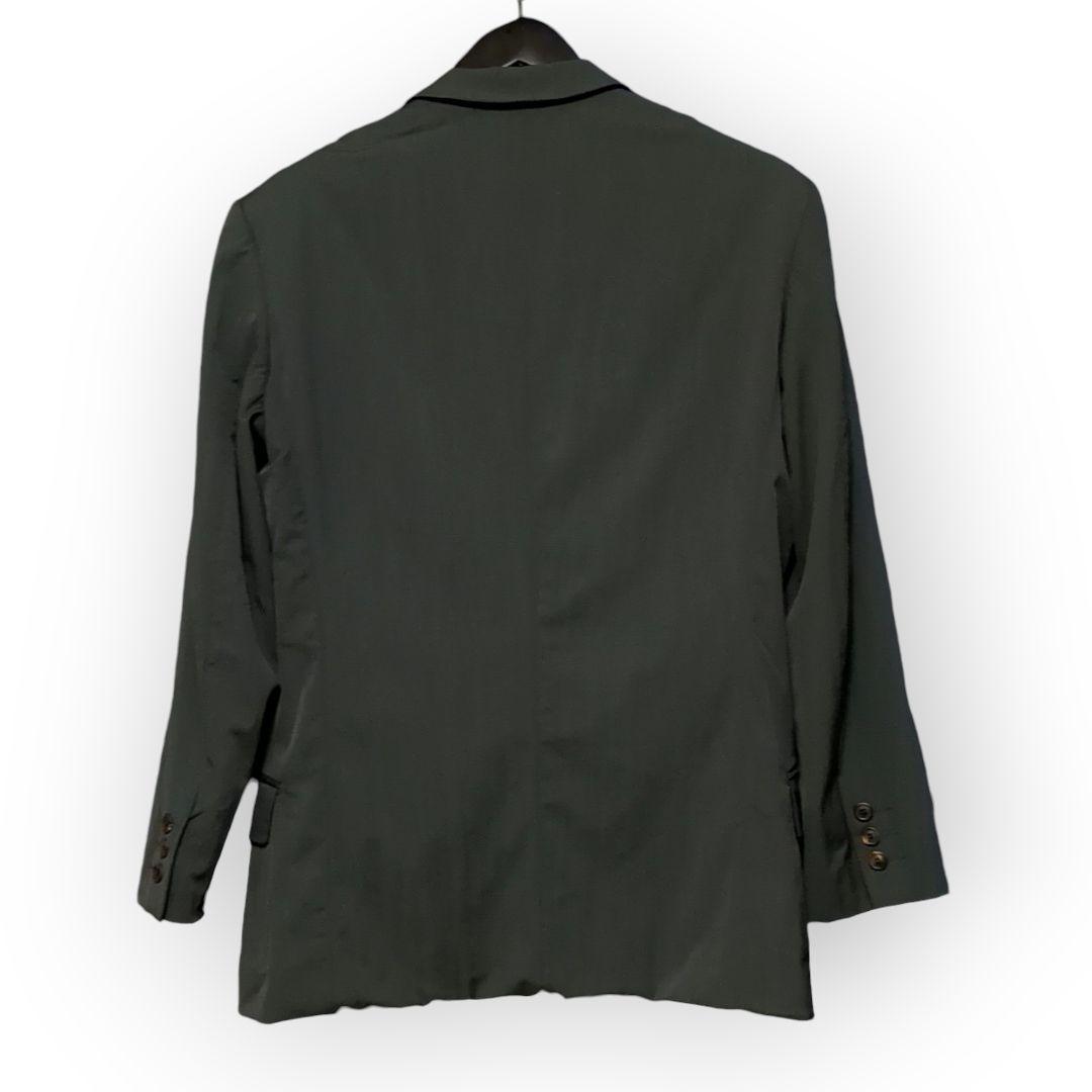 97ss テーラードジャケット　ISSEY MIYAKE MAN　ダークグリーン
