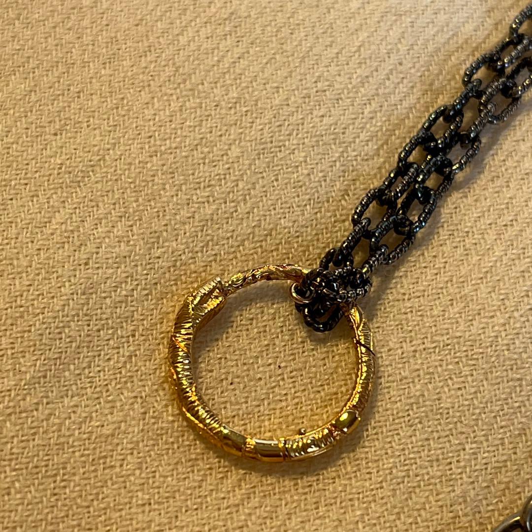 限定値下げGUCCI ウロボロススネーク ネックレス 専用ケース付　18k