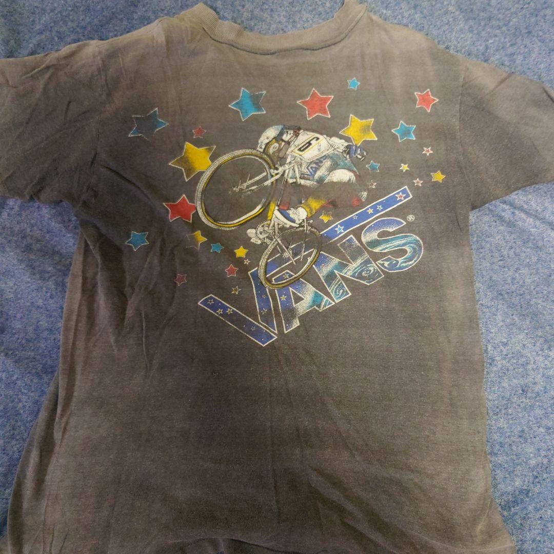 VANS 自転車グラフィック Tシャツ M