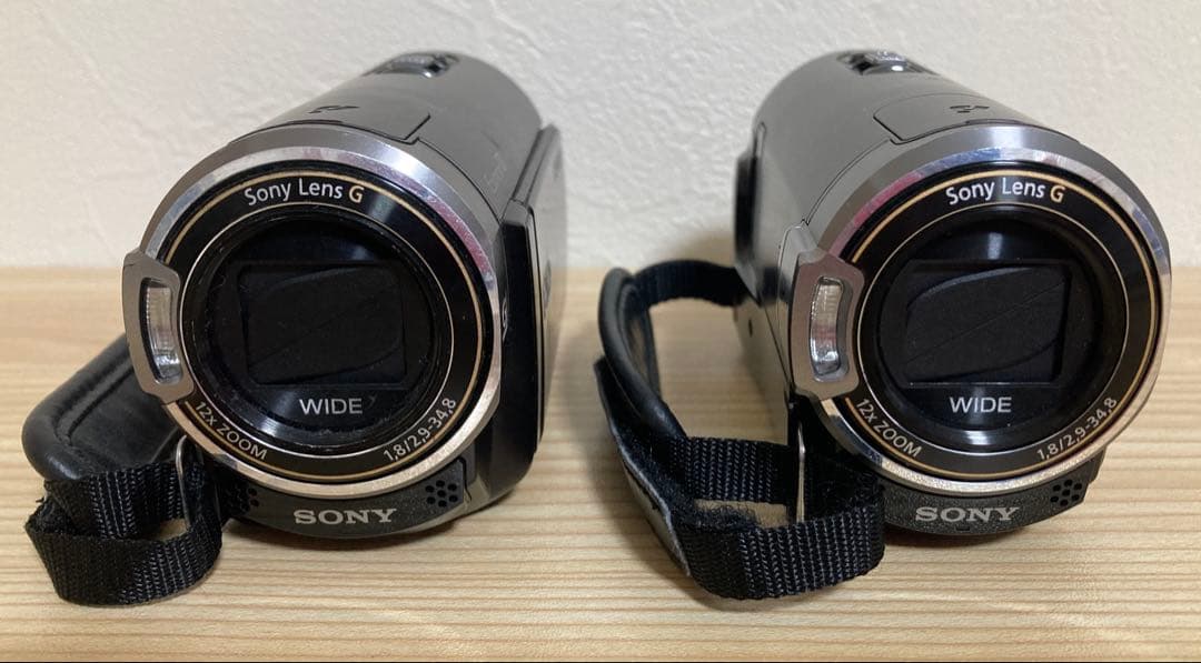 Sony HDR-CX370 2台　純正バッテリー2台　充電ケーブル1本