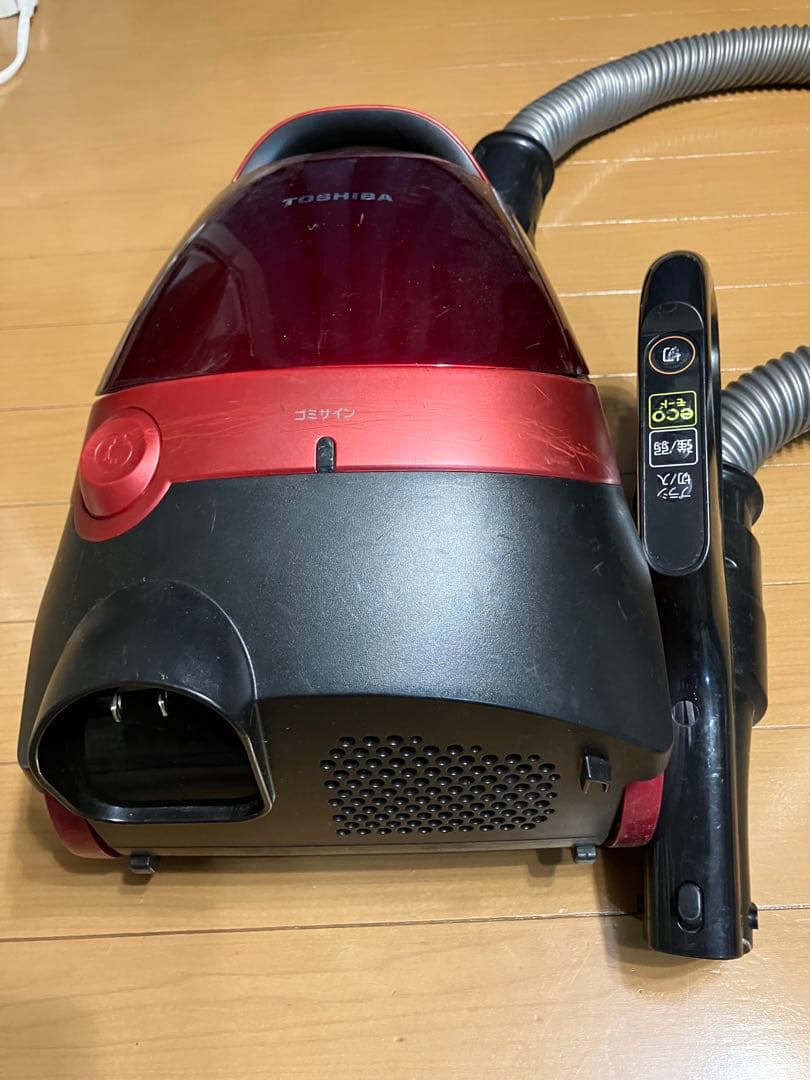 Toshiba 掃除機 キャニスター VC-PH9-R グランレッド