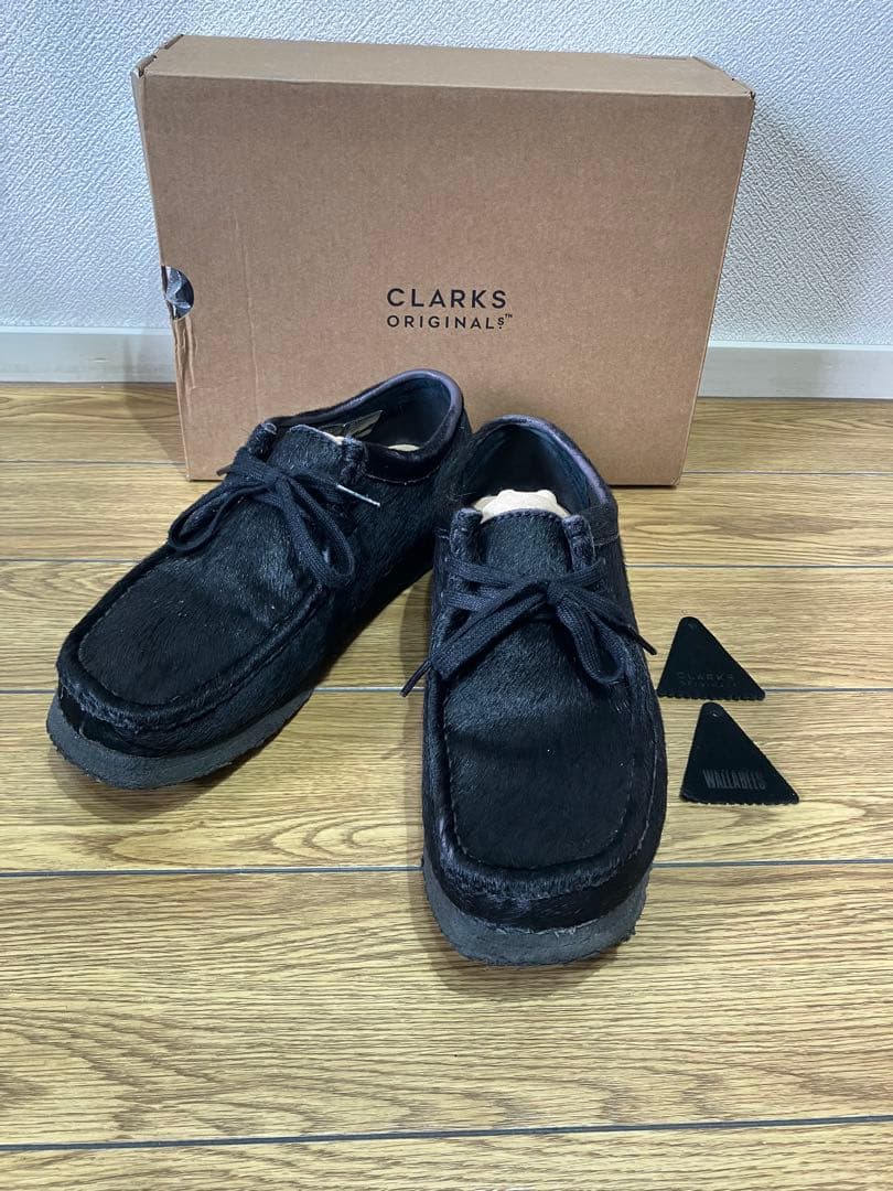 CLARKS クラークス オリジナルス ハラコ ワラビー ブーツ