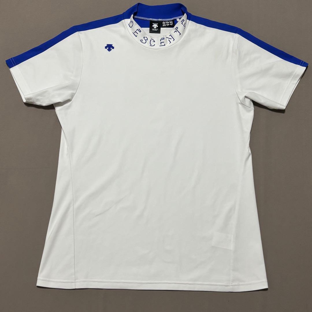 デサントゴルフDESCENTE バイカラーモックネックシャツ O