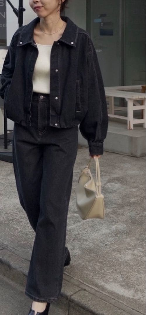 CAPRCIEUX LEMAGE ハイウェストストレートデニムZARA
