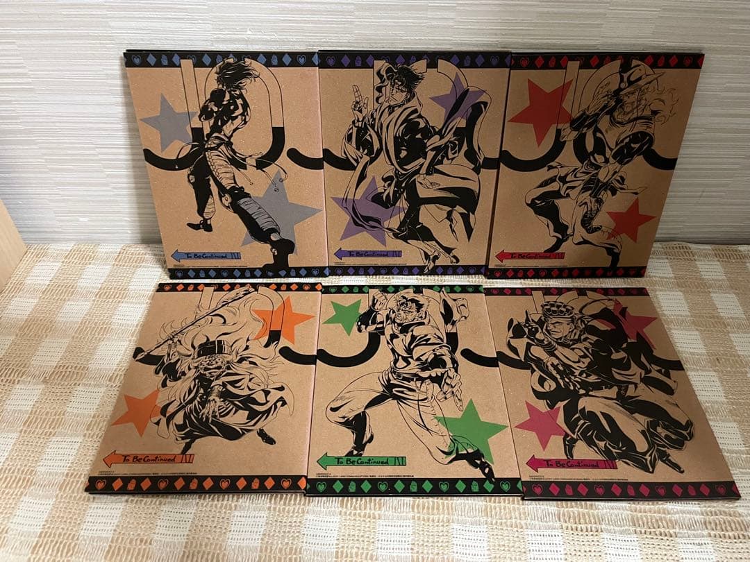ジョジョの奇妙な冒険 スターダストクルセイダース 全6巻セットDVD