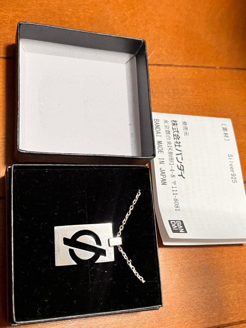 仮面ライダー555（ファイズ）　silver925ネックレス　乾巧モデル
