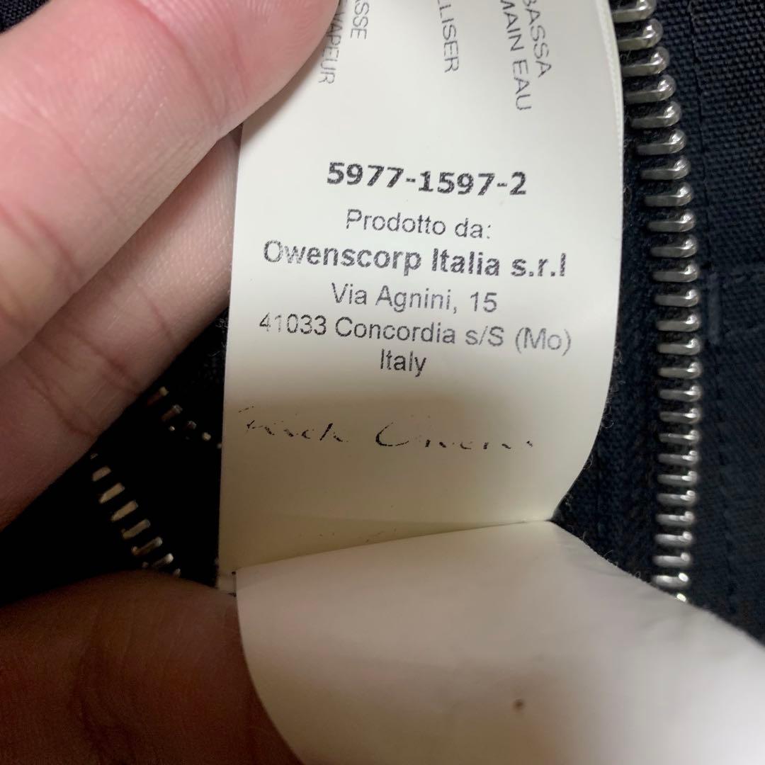 Rick Owens イーストランドタグ Bomber Jacket MA-1