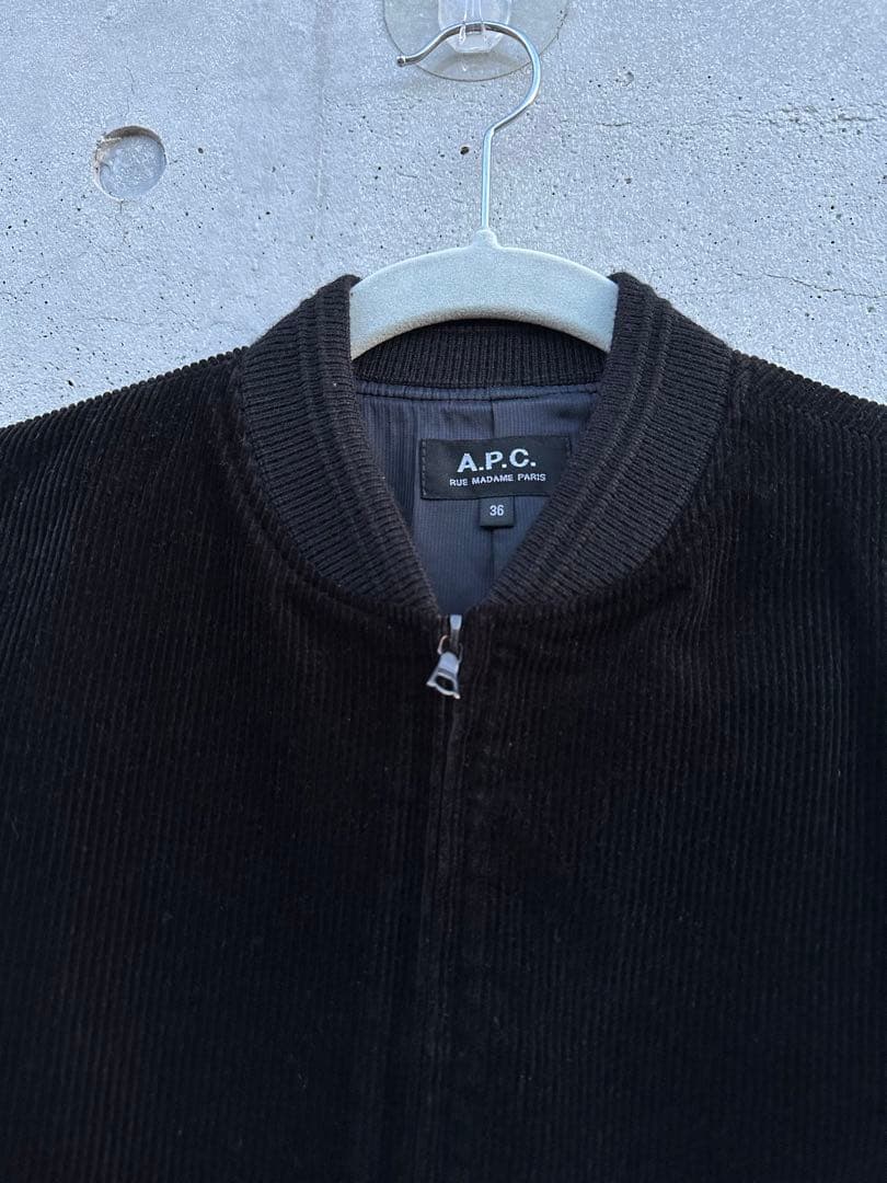 A.P.C. コーデュロイ　ジャケット　MA-1 アー・ペー・セー