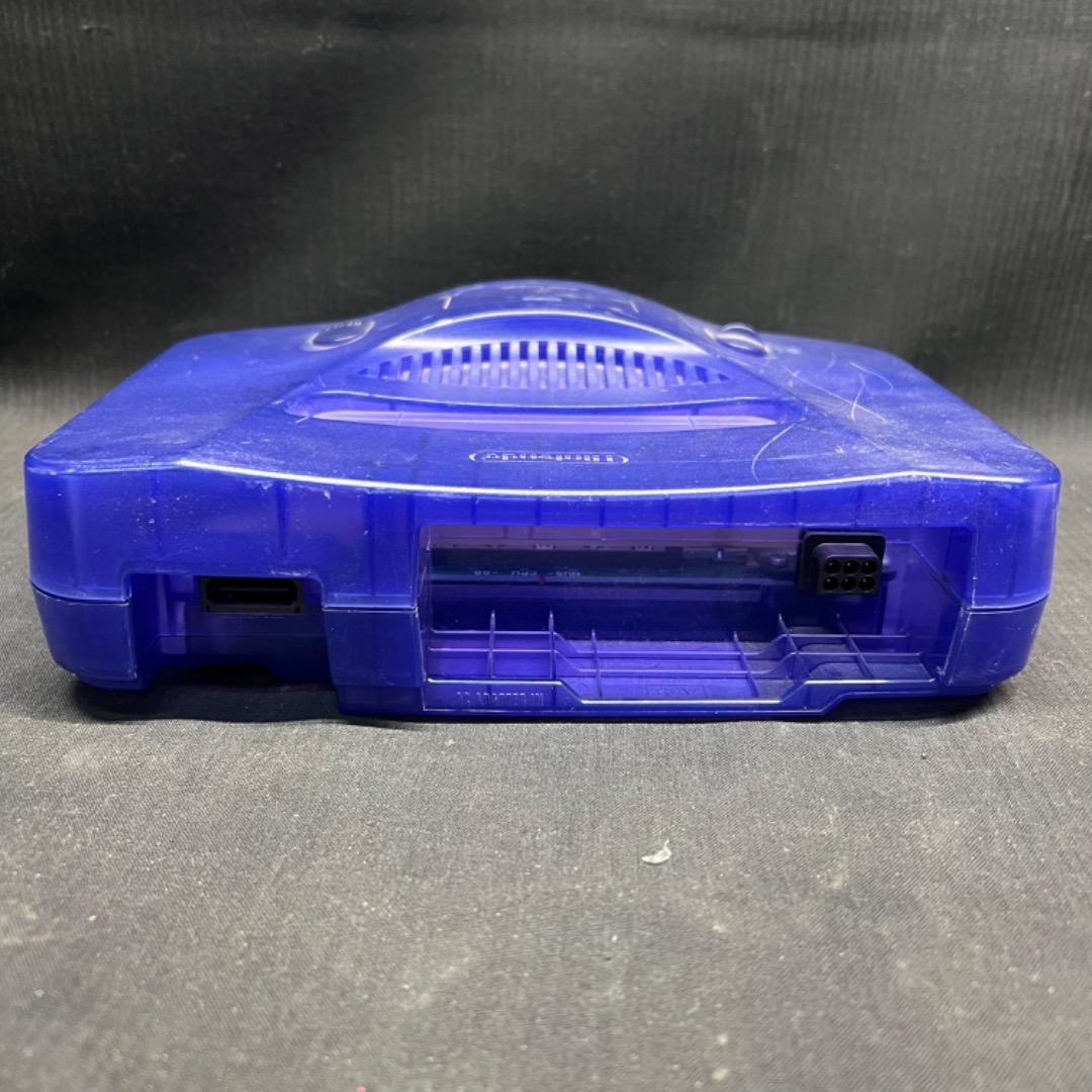 〇Gd右1015 Nintendo64 本体 NUS-001 ミッドナイトブルー