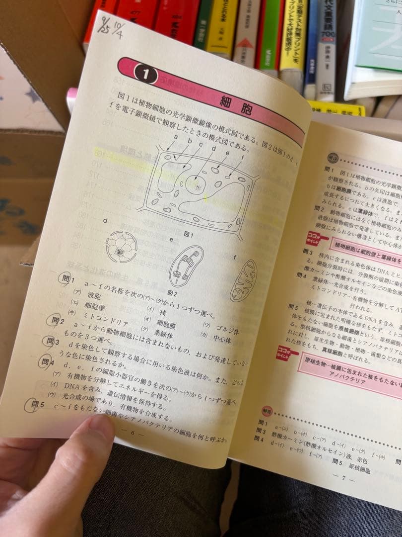 全28冊　現代文/古典/生物/日本史/過去問/教科書3冊
