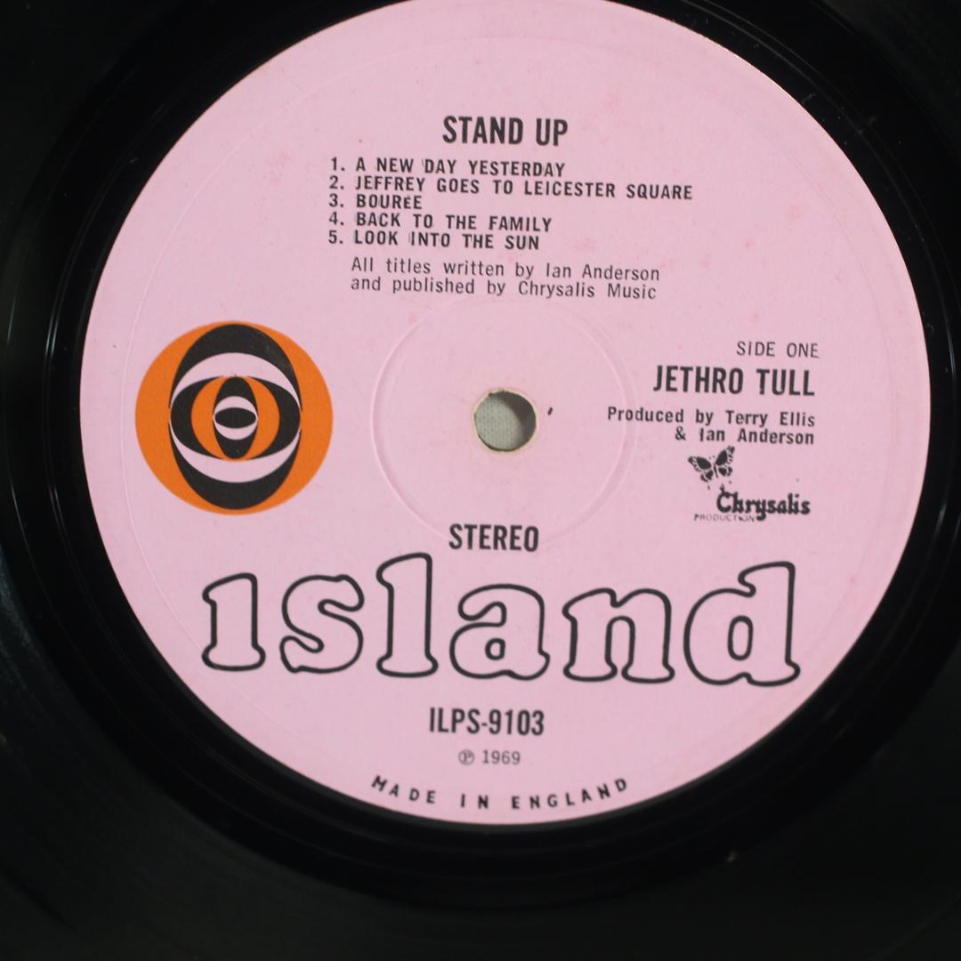 英LP Jethro Tull Stand Up UK盤 1stプレス ステレオ