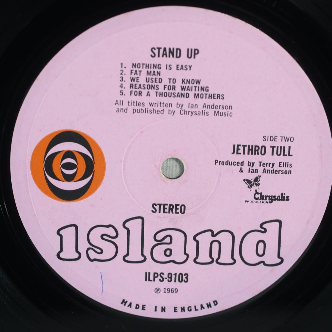 英LP Jethro Tull Stand Up UK盤 1stプレス ステレオ