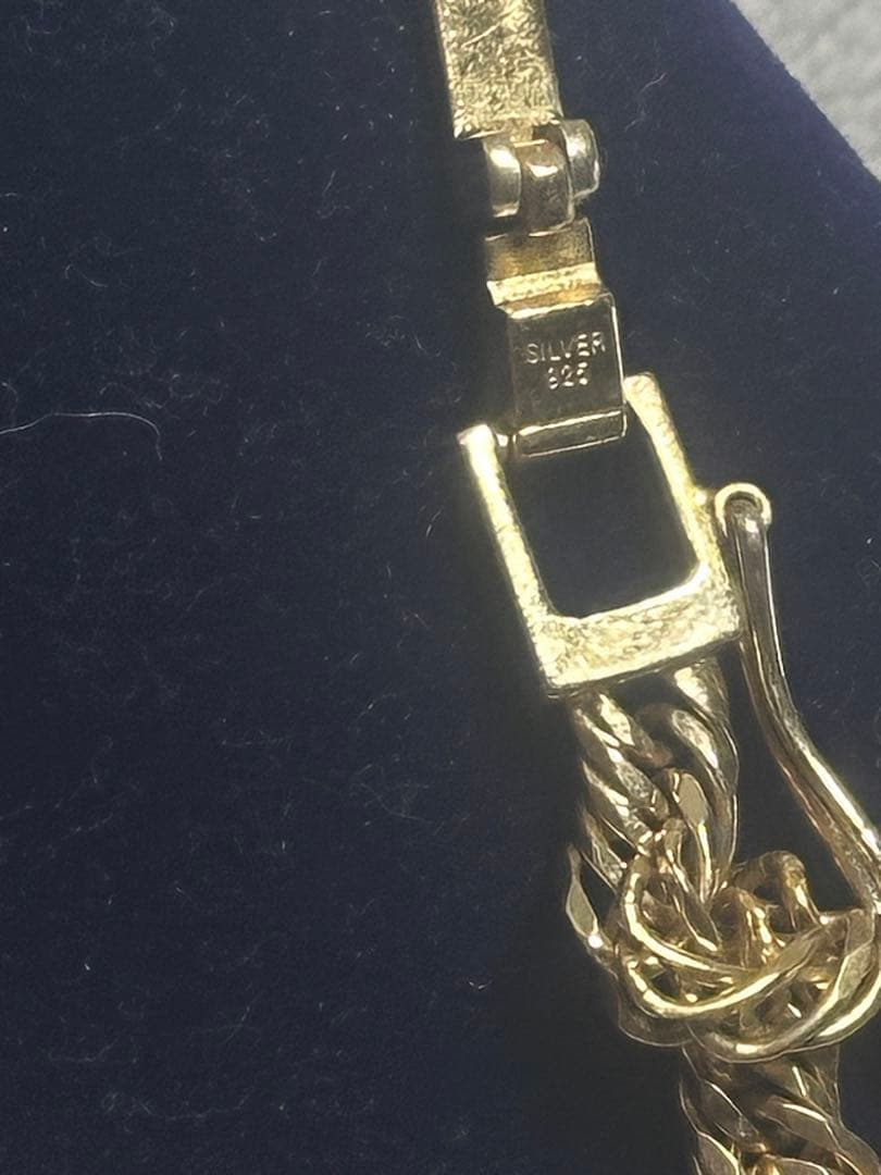 喜平ネックレス12面トリプル24ｇ