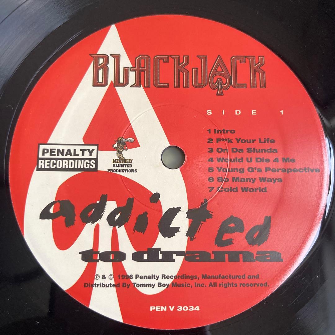 【G-RAP】 USオリジナル BLACKJACK ADDICTED TO LP