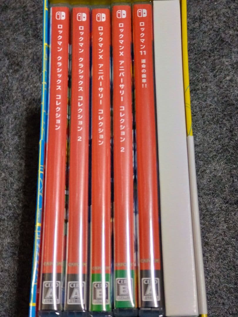 ソフト新品未開封品　ロックマン&ロックマンX 5IN1 SP.BOX