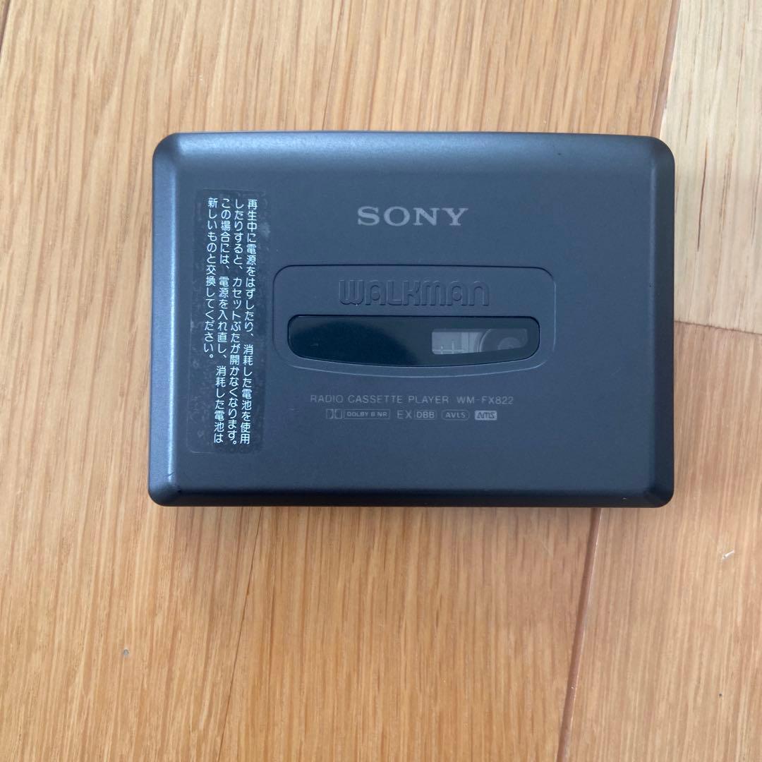 SONY WM-FX822ラジオ付きカセットプレーヤー整備済み