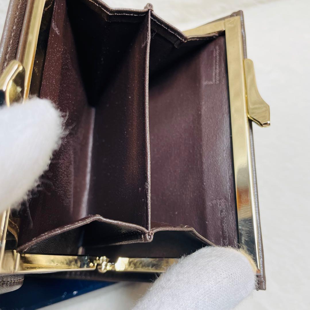 新品未使用　箱付　正規品　BURBERRY 折り財布　がま口財布　ノバチェック