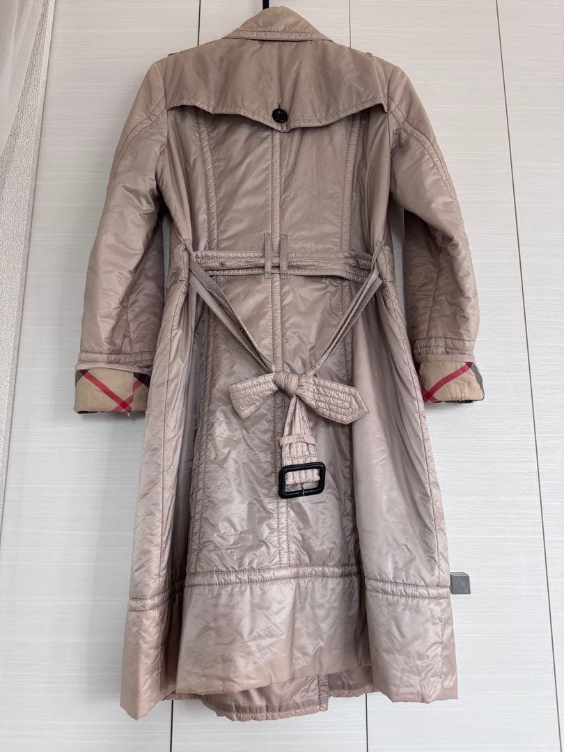 Burberry ベージュ ダウン　トレンチコート 38