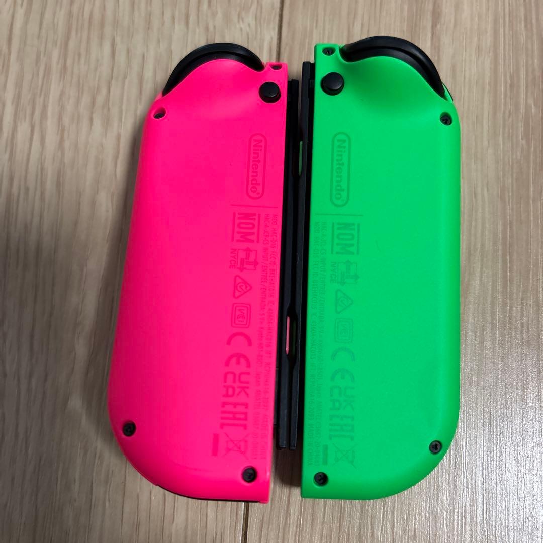 JOY-CON (L)/(R)ネオングリーン&ネオンピンク