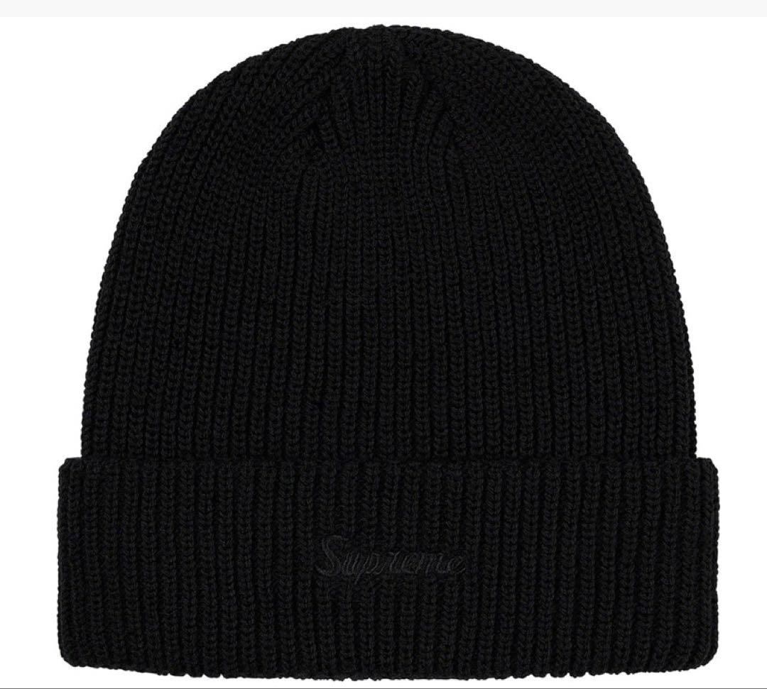 【新品】 Supreme Loose Gauge Beanie 黒