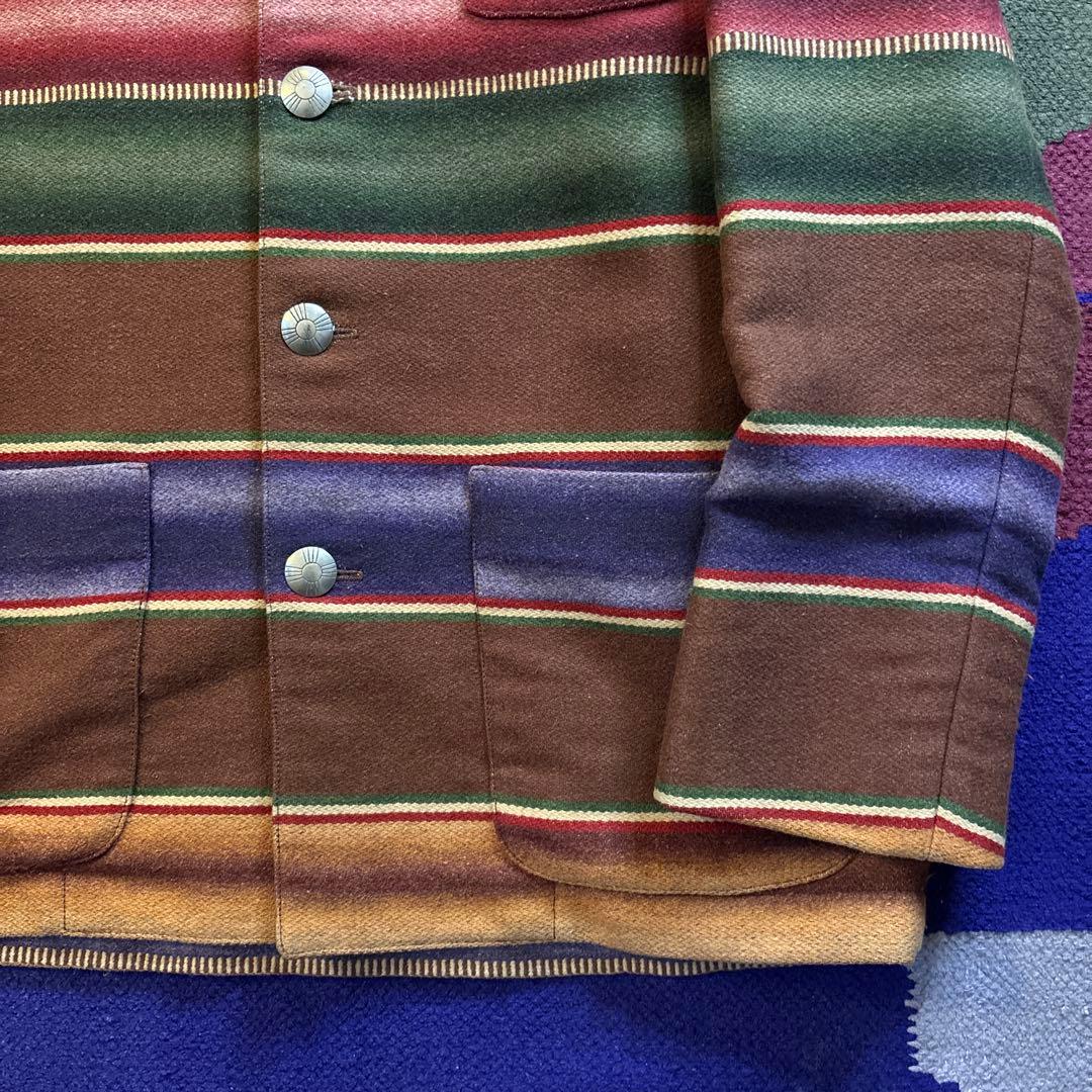 80s POLO CONTRY Rag Jacket ラグ USA