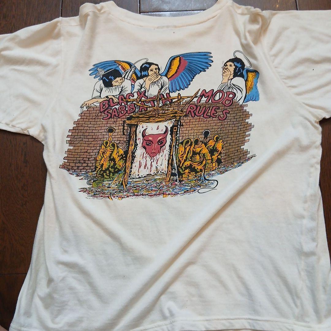 Black Sabbath　Mob Rules　バンドTシャツ　バンT