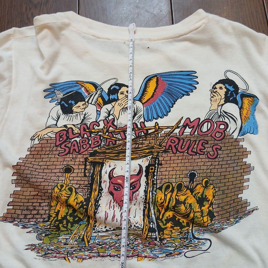 Black Sabbath　Mob Rules　バンドTシャツ　バンT