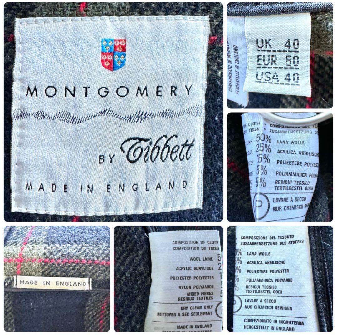 モンゴメリー Montgomery ティベット ダッフルコート チャコール 50