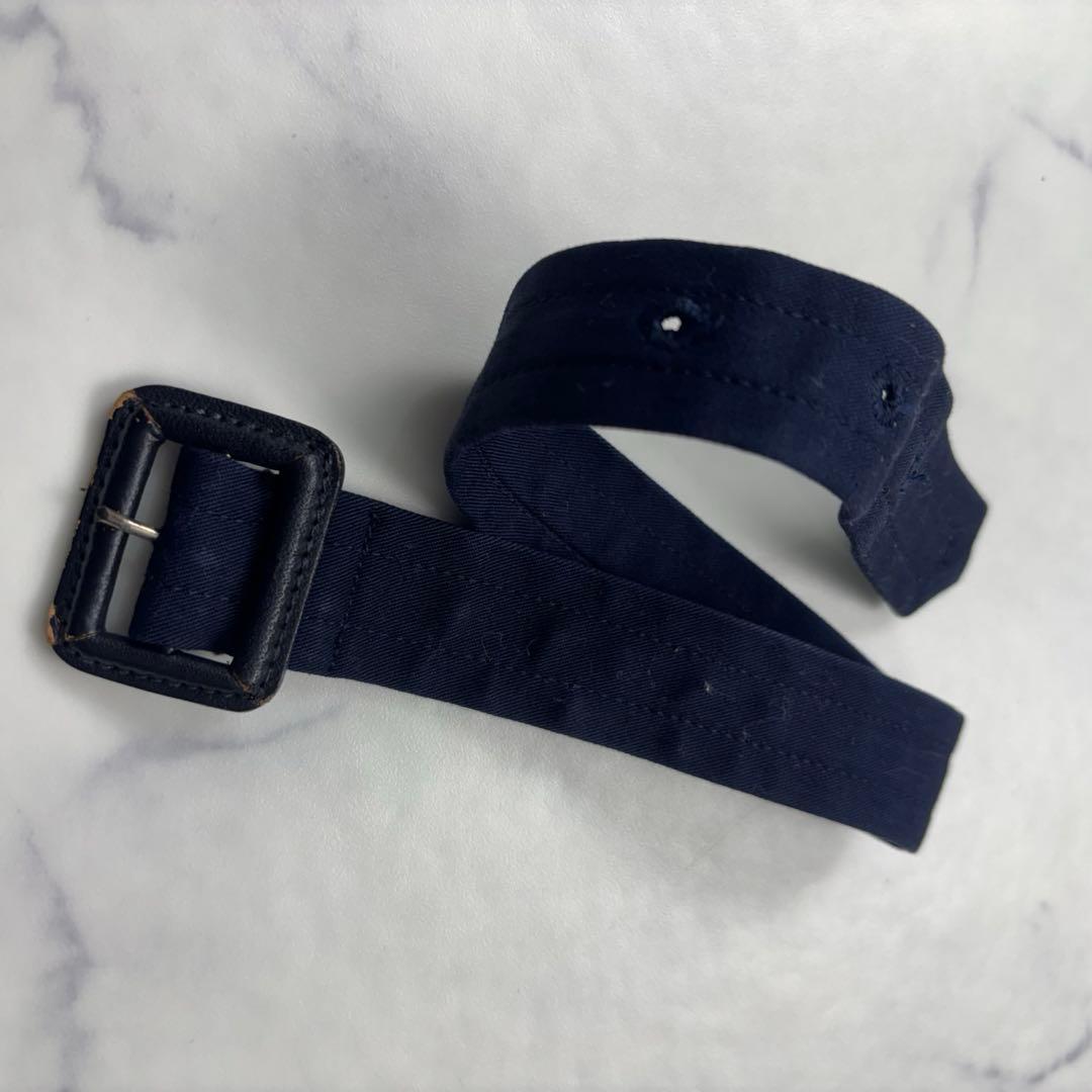 【逸品】バーバリーズ　ダブル　ロングトレンチコート　ネイビー　ノバチェ