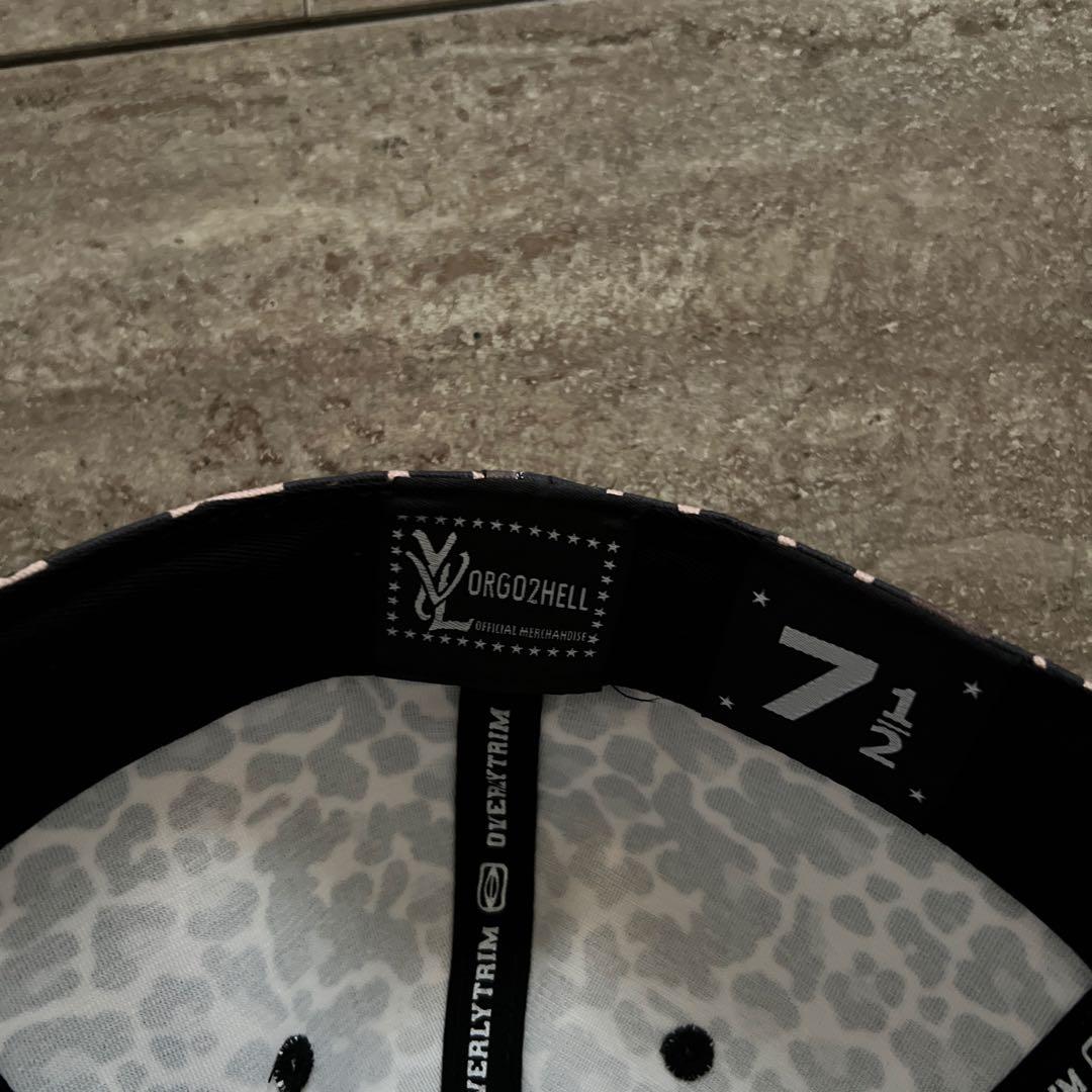 帽子 YVL leopard cap opium 7 1/2