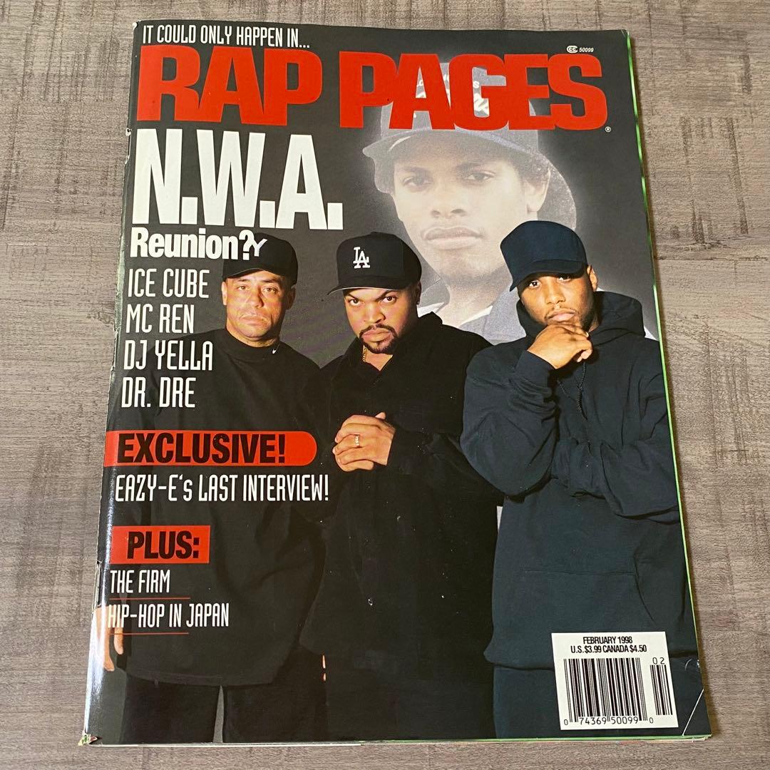 洋楽 NWA Eazy-E Ice Cube Dr Dre / RAP PAGES