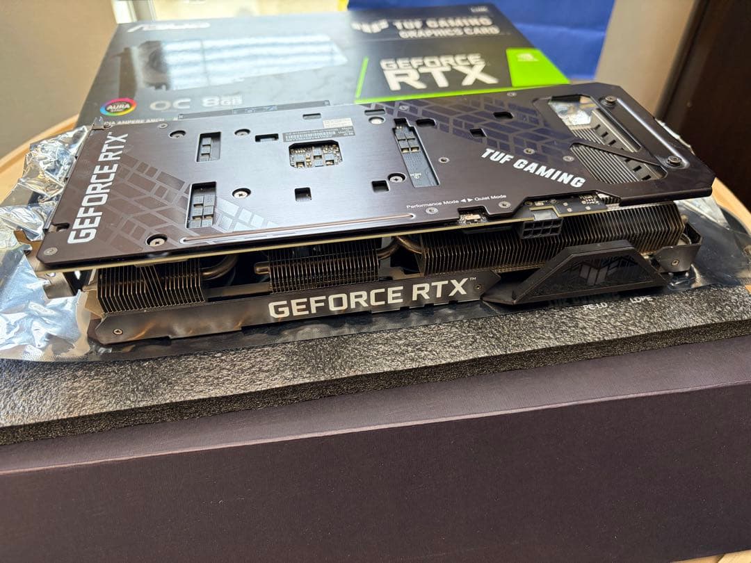 【美品】ASUS TUF RTX 3060Ti OC V2 LHR 8GB