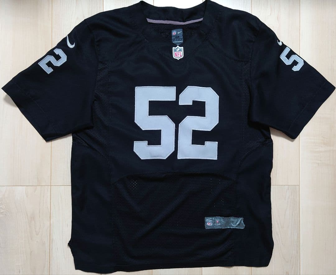 NFL レイダース カリル・マック NIKE リミテッドジャージ【48】