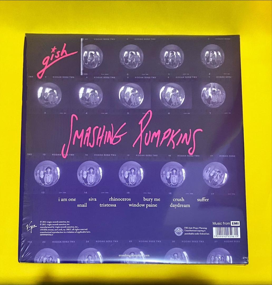 The Smashing Pumpkins Gish LPリマスター再発盤 美盤