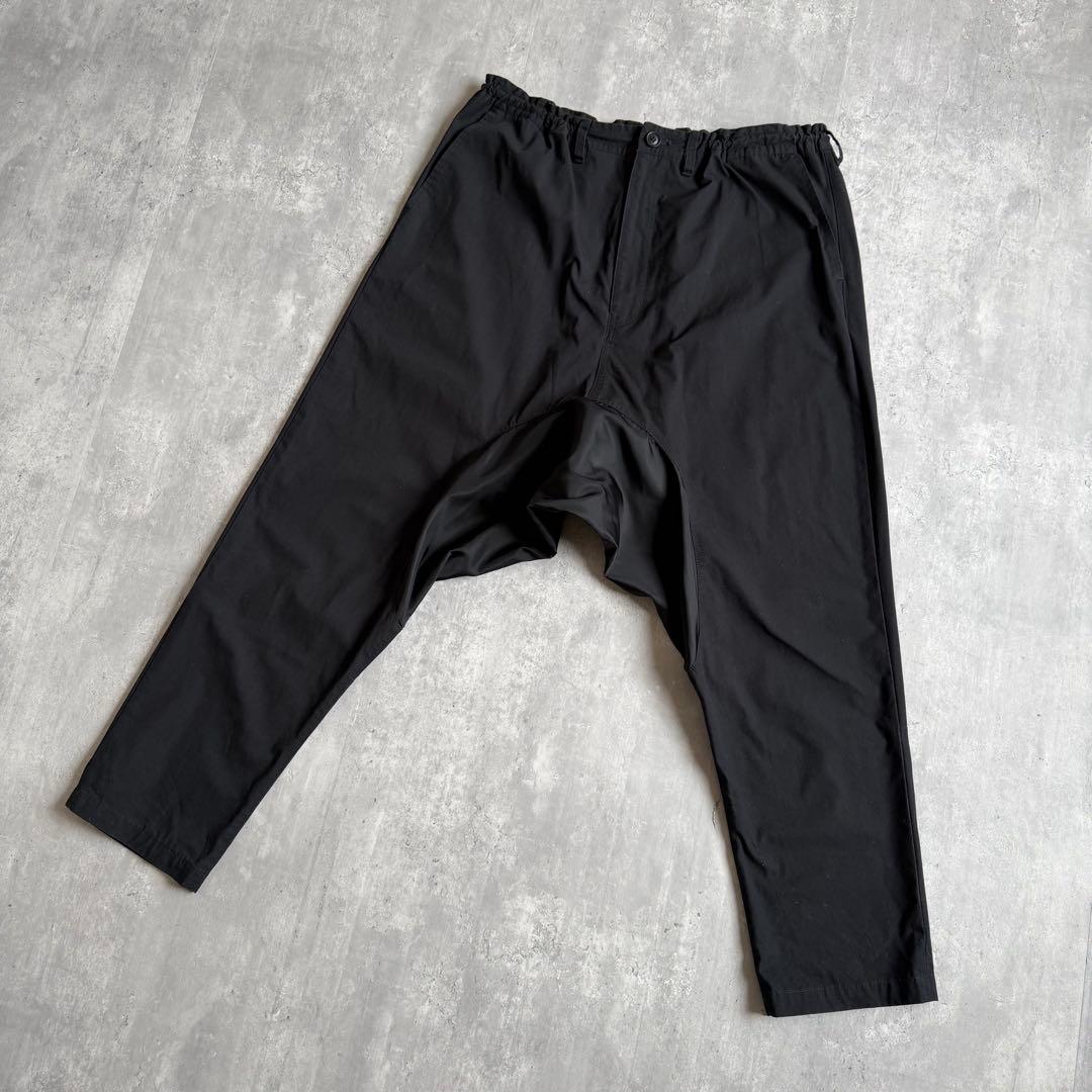 GroundY ヨウジヤマモト 異素材 サルエルパンツ ブラック L 日本製