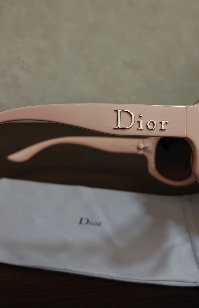 美品 Dior ディオール GLOSSY2 グロッシー2 ピンク サングラス