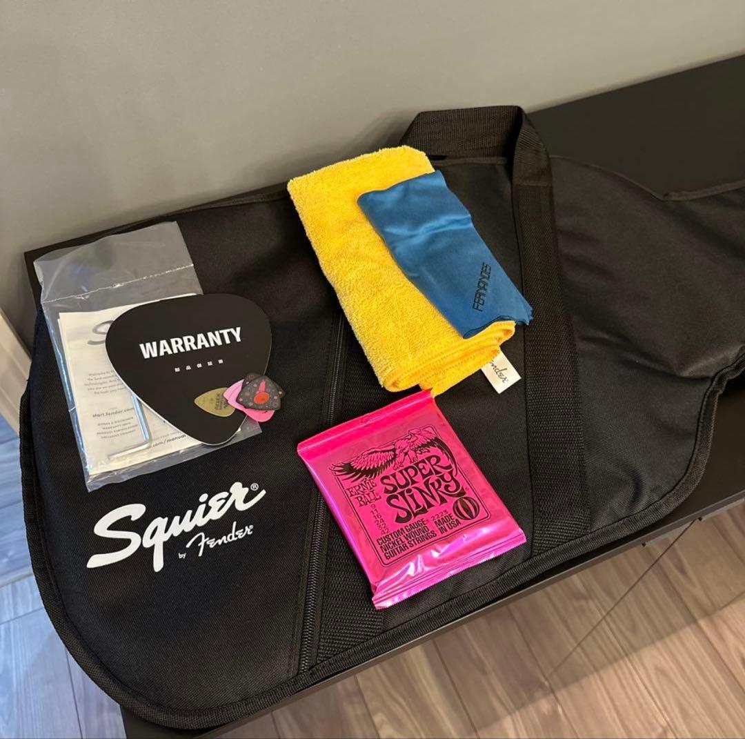 【美品】Fender Squier テレキャスター 付属品多数