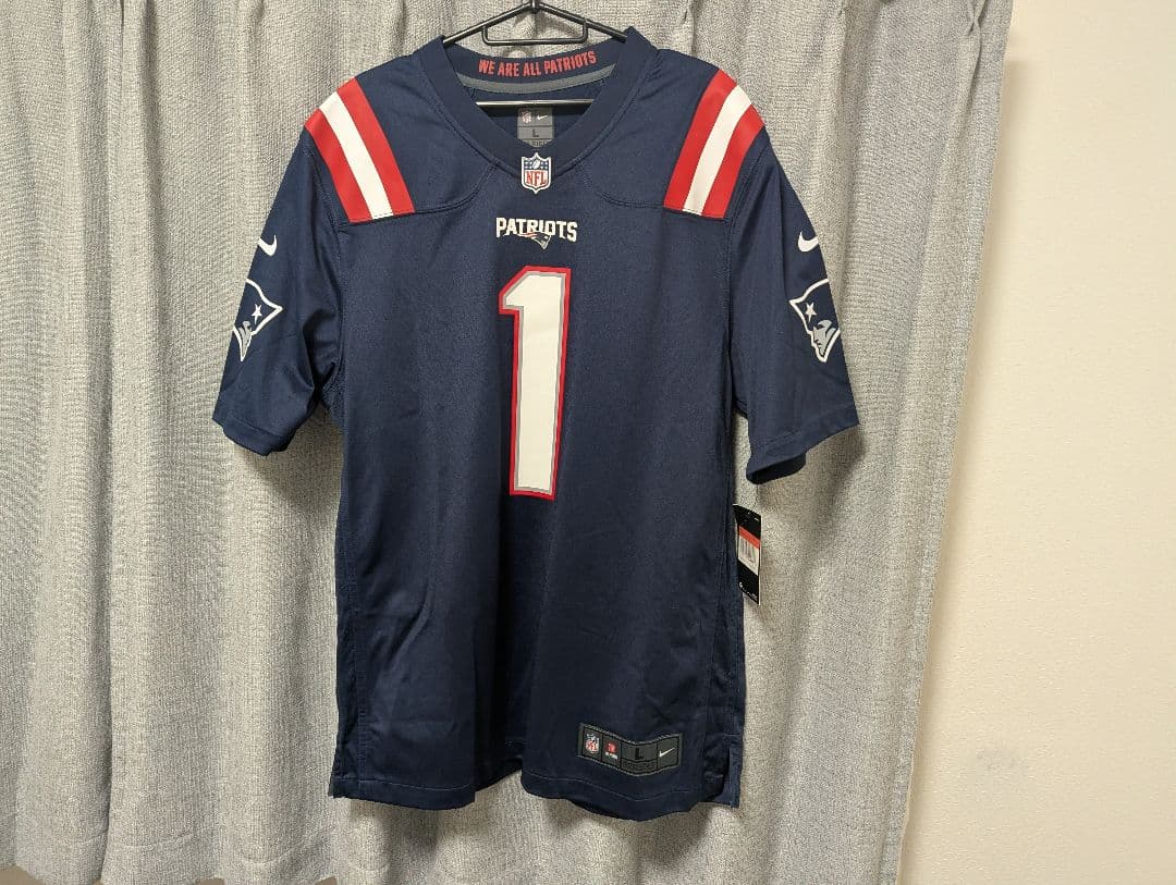 ペイトリオッツ Patriots NFL Jersey Lサイズ NIKE
