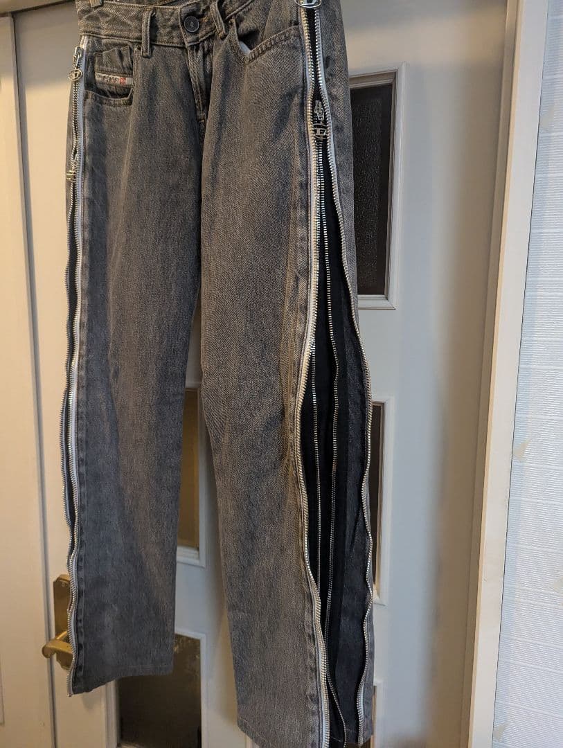 DIESEL グレン期未使用美品 2段サイドジップデニム シルエット変形可