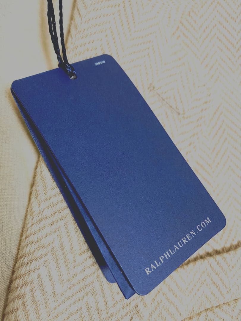 Ralph Lauren ベージュ ヘリンボーン テーラードジャケット