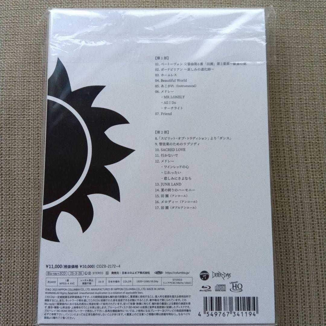 玉置浩二 Pastorale 万博記念公園 Blu-ray+2CD