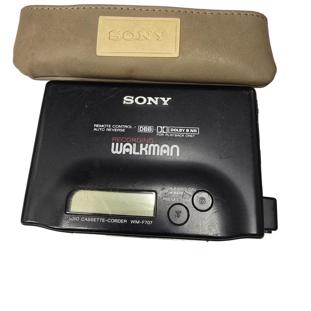 SONY ウォークマンWM-F707 カセットレコーダー　ジャンクで